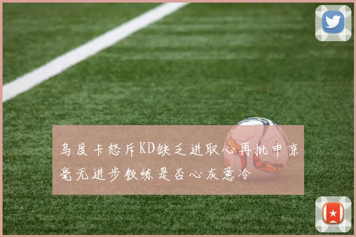 乌度卡怒斥KD缺乏进取心再批申京毫无进步教练是否心灰意冷